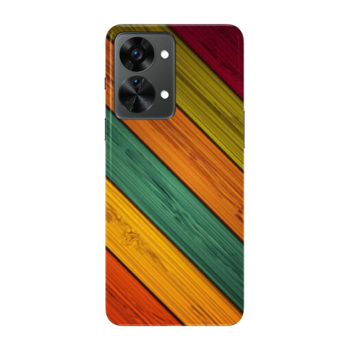 Oneplus Nord 2 Mobile Cover Wooden Print