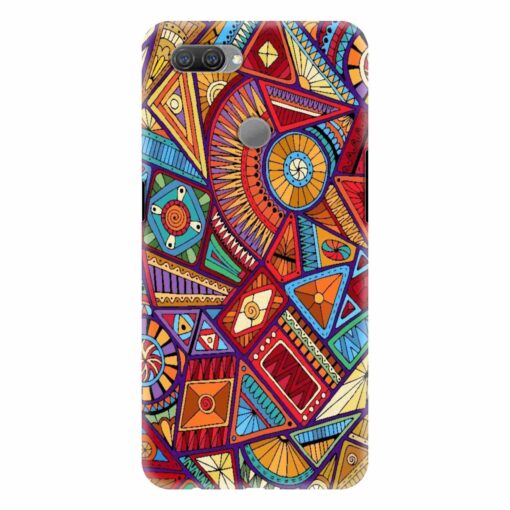 Oppo A12 Mobile Cover Abstract Pattern