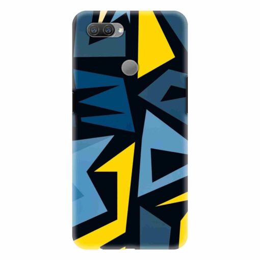 Oppo A12 Mobile Cover Abstract Pattern YBB