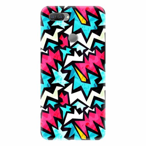 Oppo A12 Mobile Cover Colorful Abstract