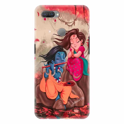 Oppo A12 Mobile Cover Radha Krishna