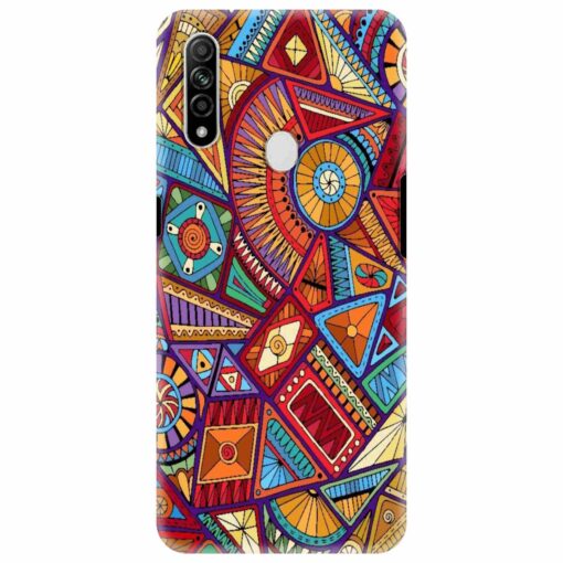 Oppo A31 Mobile Cover Abstract Pattern