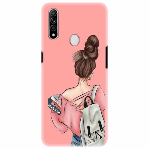 Oppo A31 Mobile Cover College Girl