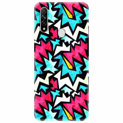 Oppo A31 Mobile Cover Colorful Abstract