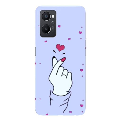 Oppo A96 Mobile Cover BTS Hand