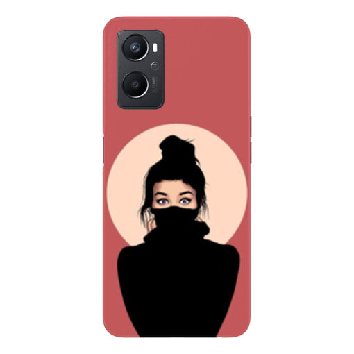 Oppo A96 Mobile Cover Beautiful Girl