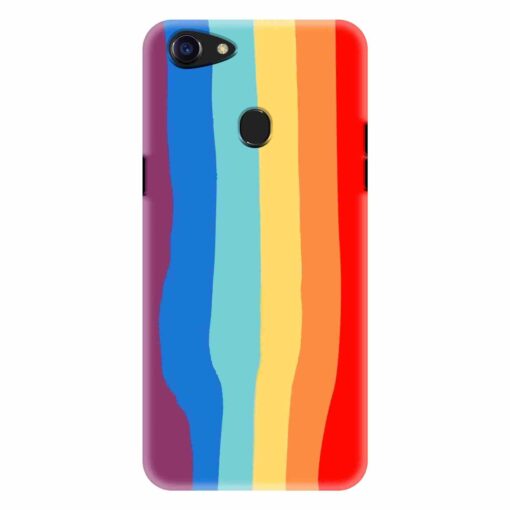 Oppo F5 Mobile Cover Rainbow