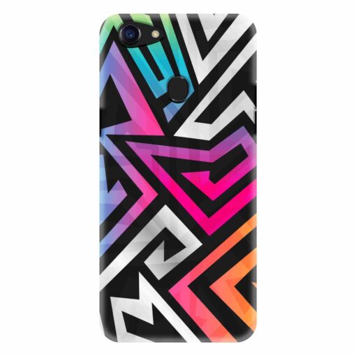 Oppo F5 Mobile Cover Trippy Abstract