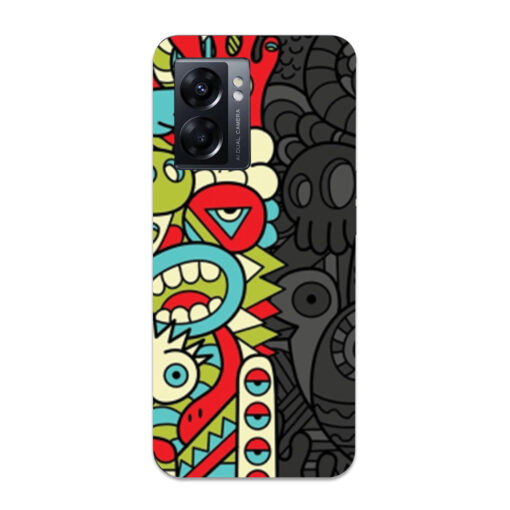 Oppo K10 5G Mobile Cover Ancient Art