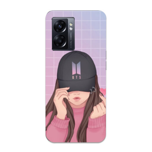 Oppo K10 5G Mobile Cover BTS Girl