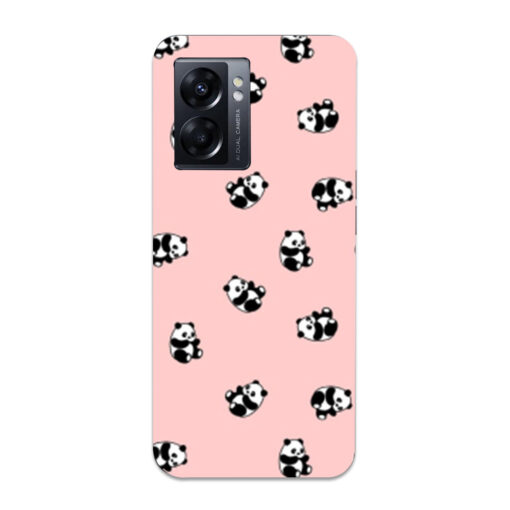 Oppo K10 5G Mobile Cover Cute Panda