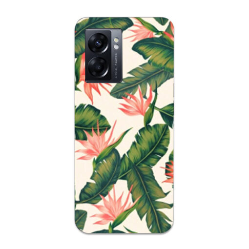 Oppo K10 5G Mobile Cover Floral Designer