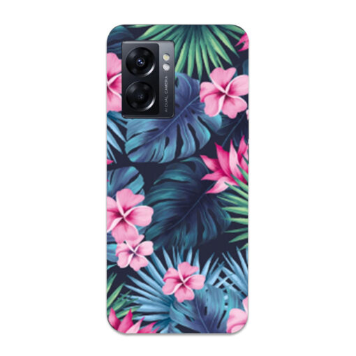 Oppo K10 5G Mobile Cover Leafy Floral