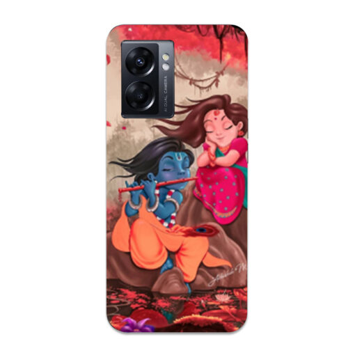 Oppo K10 5G Mobile Cover Radha Krishna