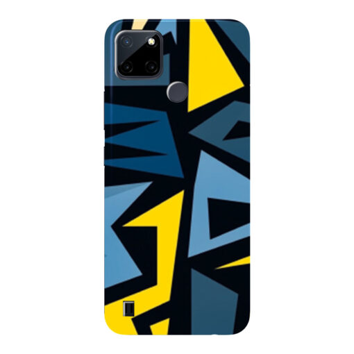 Realme C21Y Mobile Cover Abstract Pattern YBB