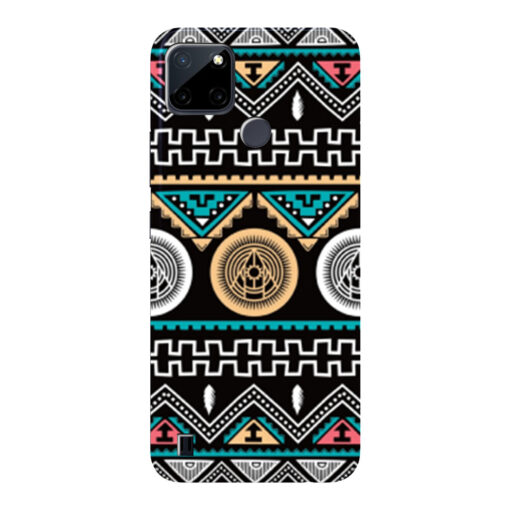 Realme C21Y Mobile Cover Mandala Design FLOF