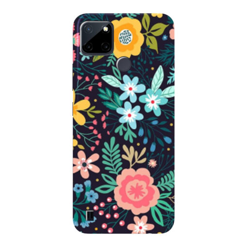 Realme C21Y Mobile Cover Multicolor Design Floral FLOA