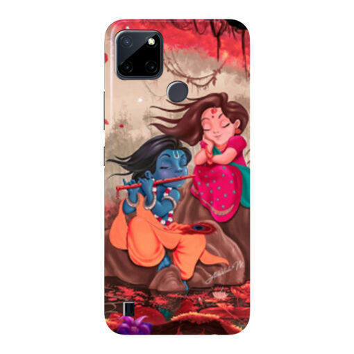 Realme C21Y Mobile Cover Radha Krishna