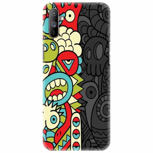 Realme C3 Mobile Cover Ancient Art