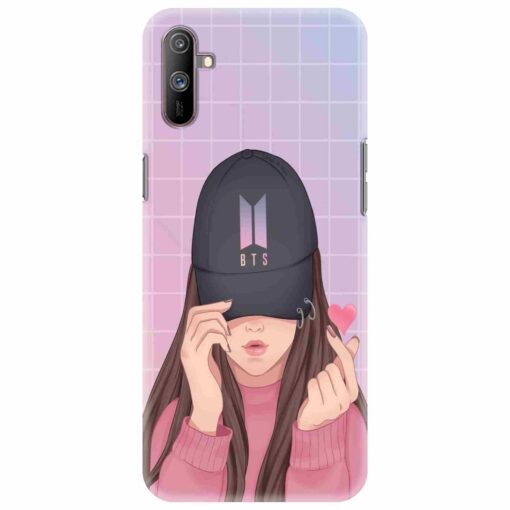 Realme C3 Mobile Cover BTS Girl