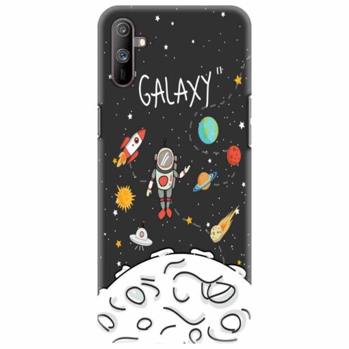 Realme C3 Mobile Cover Space Design NASA