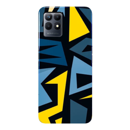 Realme Narzo 50 Mobile Cover Abstract Pattern YBB