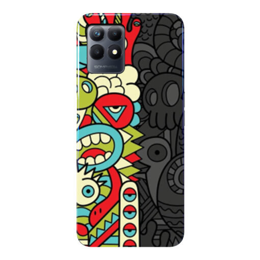 Realme Narzo 50 Mobile Cover Ancient Art