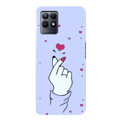 Realme Narzo 50 Mobile Cover BTS Hand