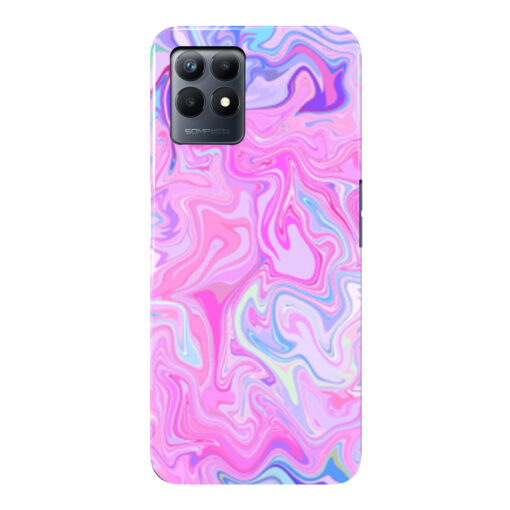 Realme Narzo 50 Mobile Cover Color Split