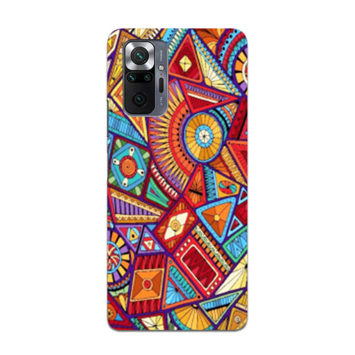 Redmi Note 10 pro Mobile Cover Abstract Pattern