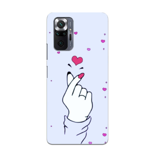 Redmi Note 10 pro Mobile Cover BTS Hand