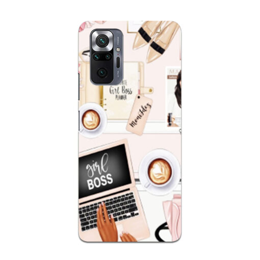 Redmi Note 10 pro Mobile Cover Boss Girl Mobile Cover