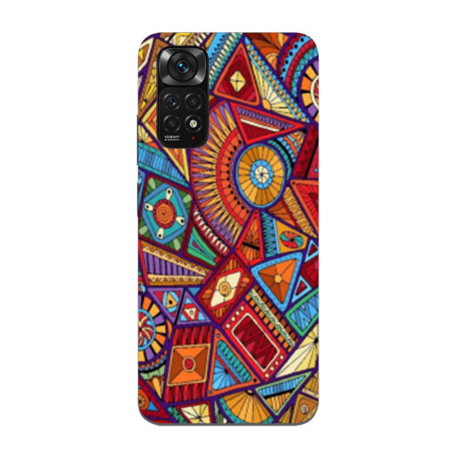 Redmi Note 11 Mobile Cover Abstract Pattern 2