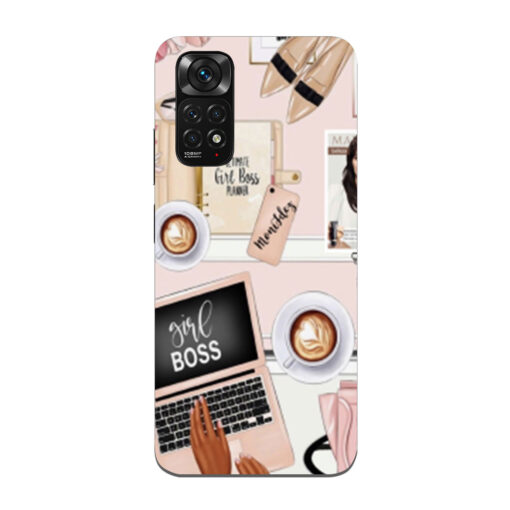 Redmi Note 11 Mobile Cover Boss Girl Mobile Cover 2