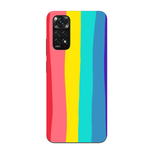 Redmi Note 11 Mobile Cover Bright Rainbow 2