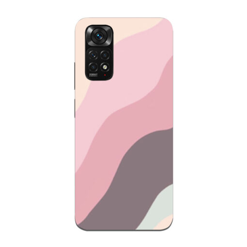 Redmi Note 11 Mobile Cover Colorful Curvy Line 2