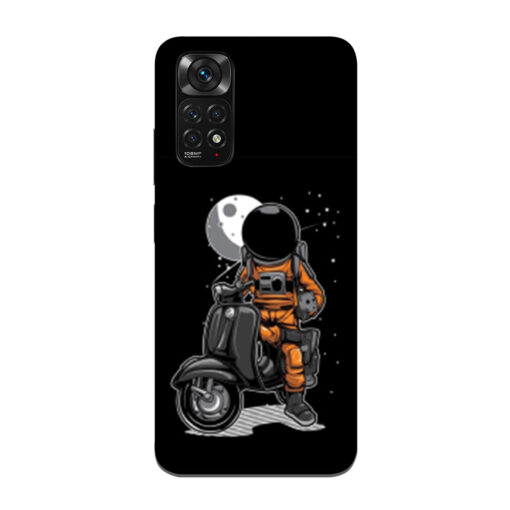 Redmi Note 11 Mobile Cover Scooter In Space