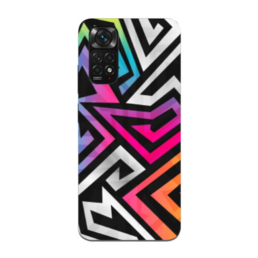 Redmi Note 11 Mobile Cover Trippy Abstract