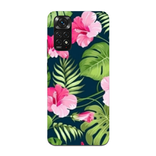 Redmi Note 11 Mobile Cover Tropical Leaf DE4