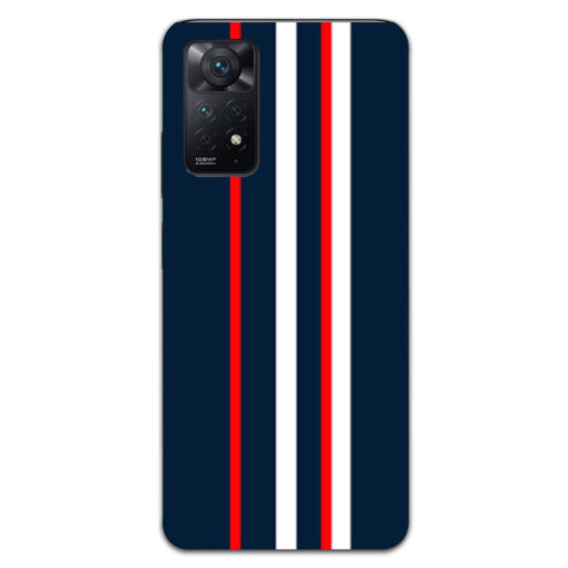 Redmi Note 11 Pro Mobile Cover 3D Formal Line Design