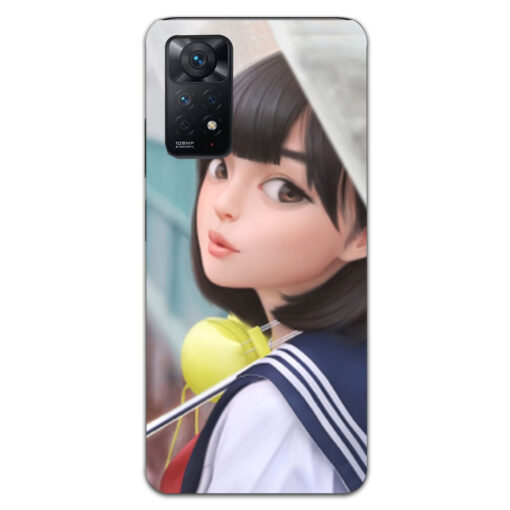 Redmi Note 11 Pro Mobile Cover Doll Girl