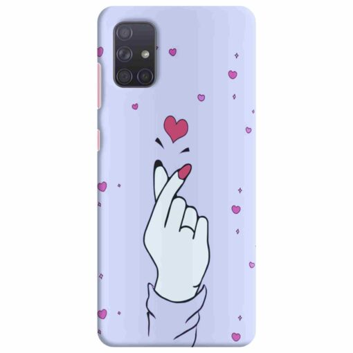 Samsung A71 Mobile Cover BTS Hand