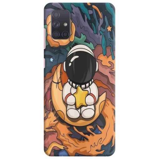 Samsung A71 Mobile Cover Space Design