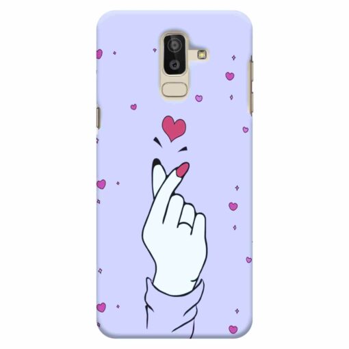 Samsung J8 mobile Cover BTS Hand