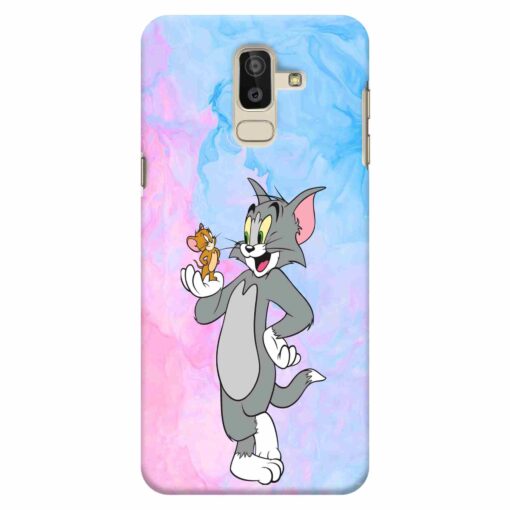 Samsung J8 mobile Cover Tom Jerry