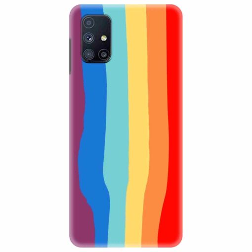 Samsung M51 Mobile Cover Rainbow