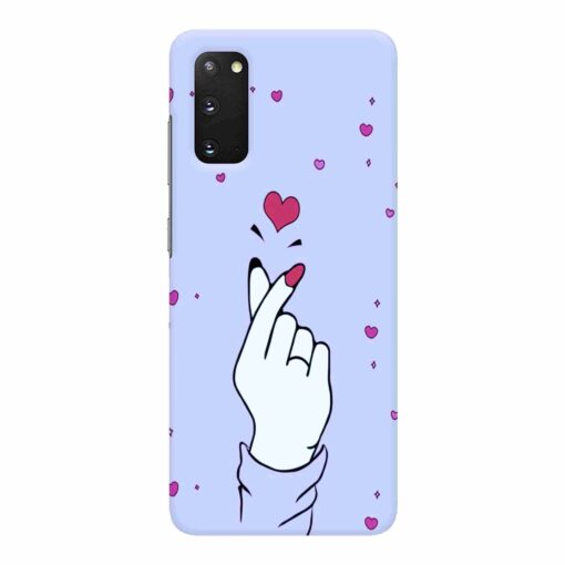 Samsung S20 Mobile Cover BTS Hand