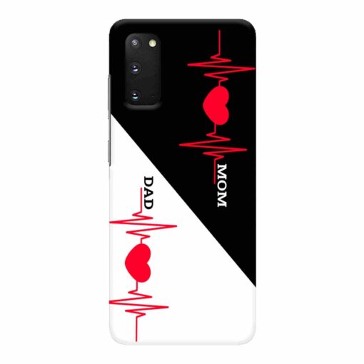 Samsung S20 Mobile Cover Mom Dad