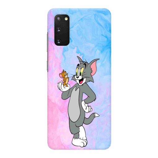 Samsung S20 Mobile Cover Tom Jerry