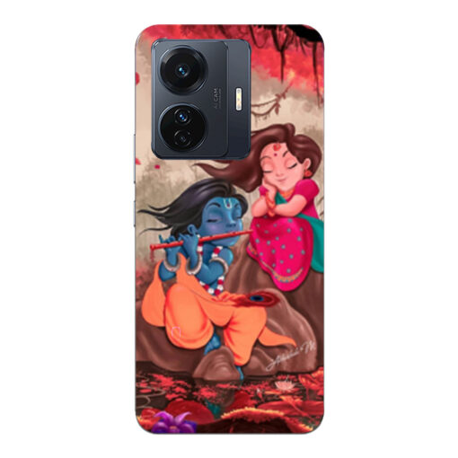 Vivo T1 Pro Mobile Cover Radha Krishna